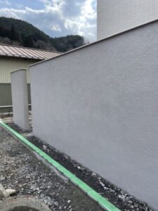 【動画付き】高塀｜塗り壁仕上げ